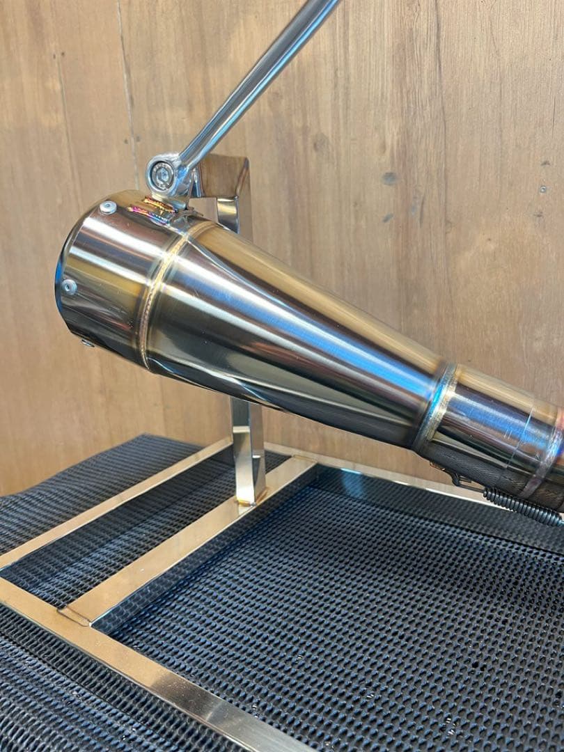 モンキー、ゴリラ用　新品ステンレス製メガホンマフラー