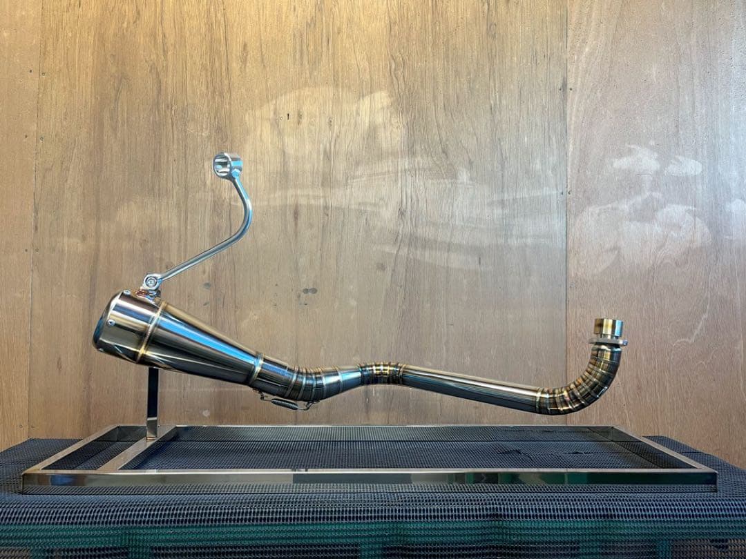 モンキー、ゴリラ用　新品ステンレス製メガホンマフラー