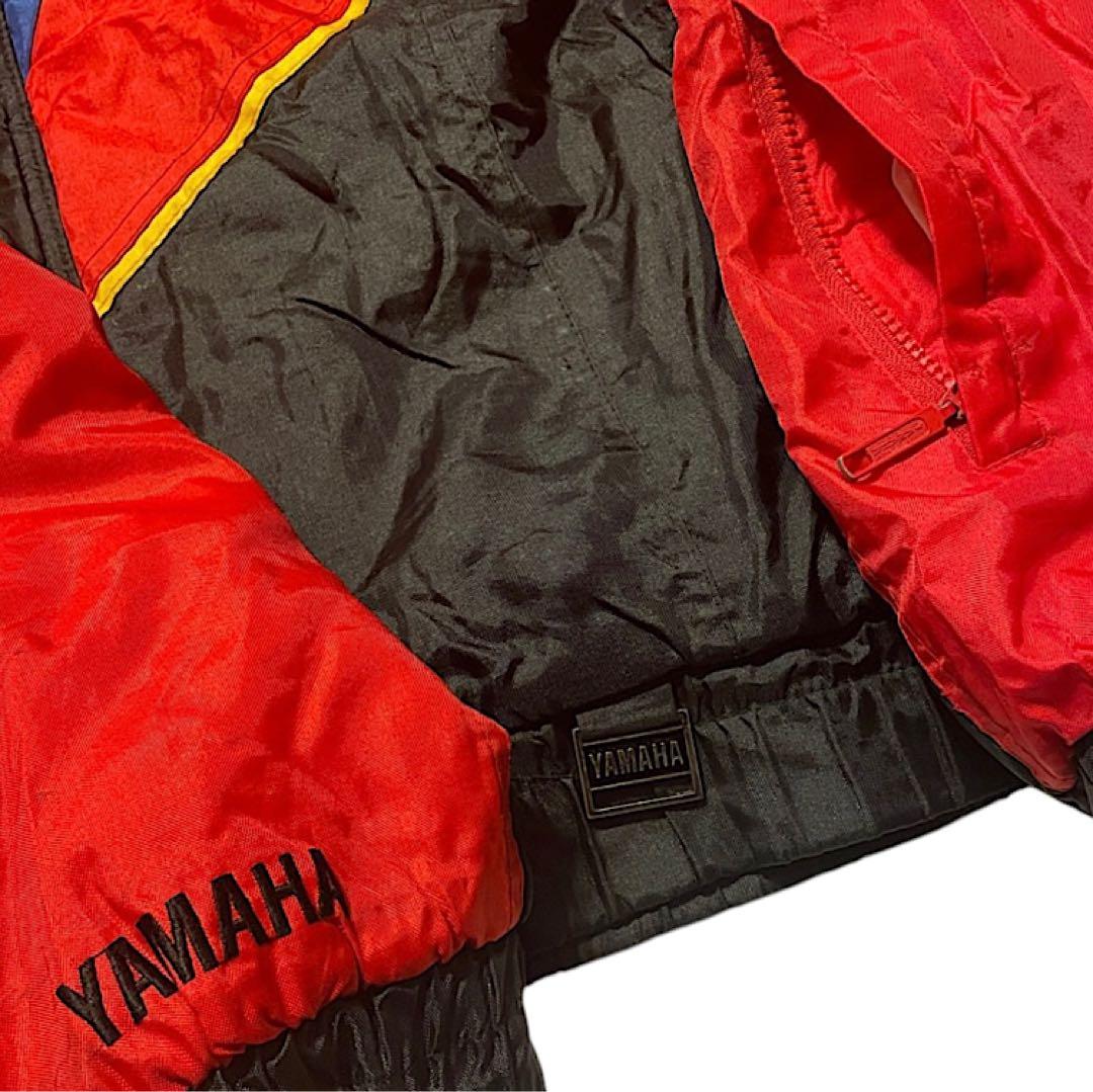 90s YAMAHA ヤマハ中綿入り ナイロン レーシングジャケット ビンテージ