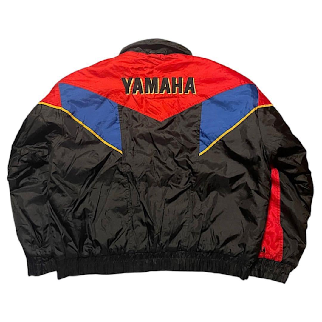 90s YAMAHA ヤマハ中綿入り ナイロン レーシングジャケット ビンテージ