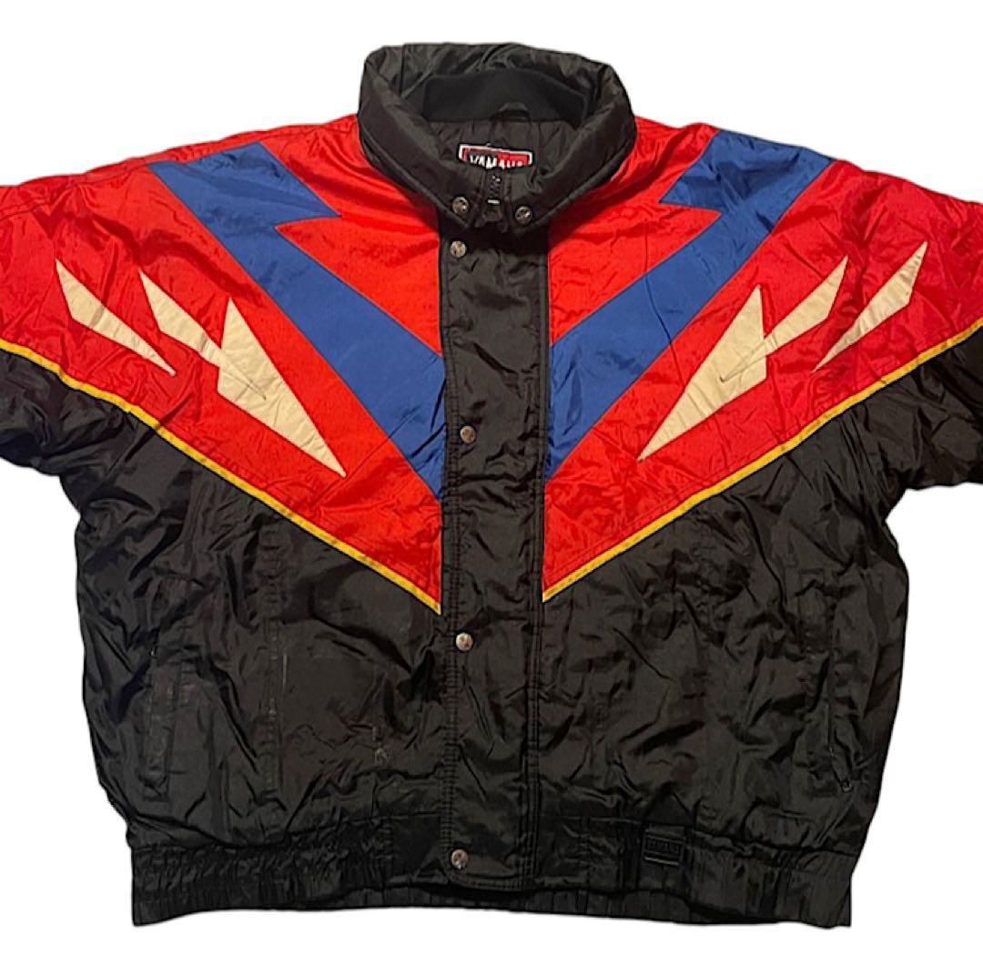 90s YAMAHA ヤマハ中綿入り ナイロン レーシングジャケット ビンテージ