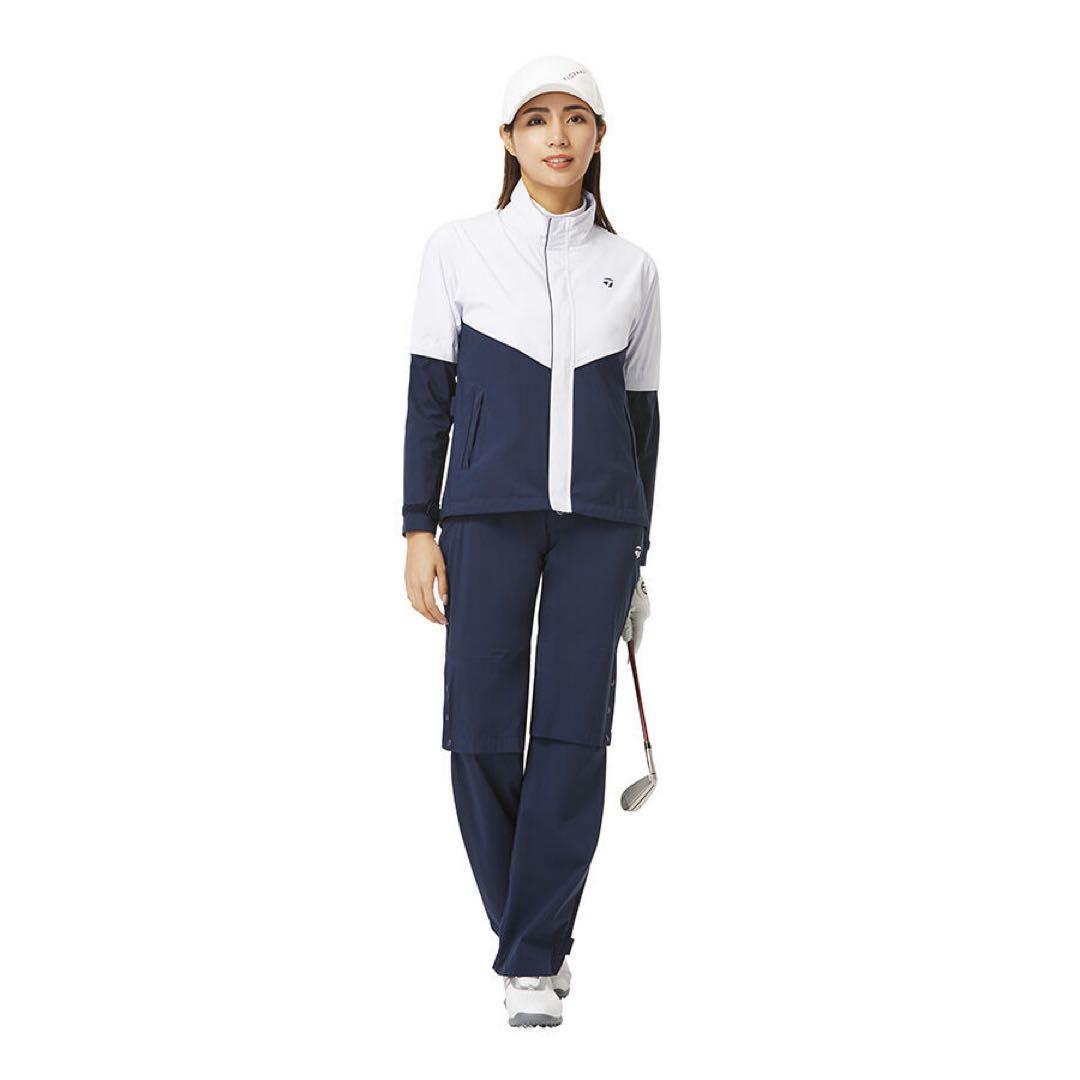 【TaylorMade】新品✨S レインウェア上下セット 袖•裾調節可能　高機能