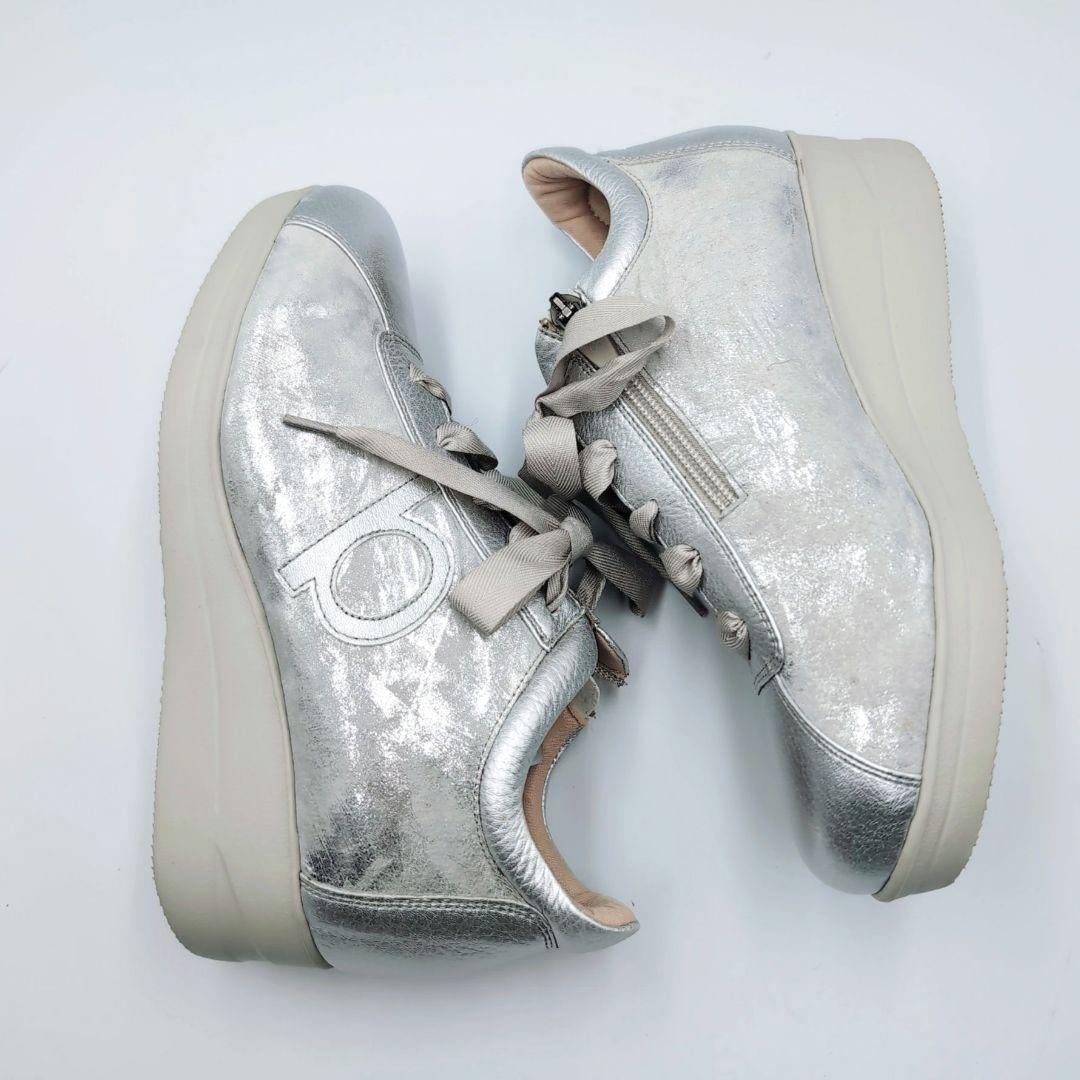 ✨️新品✨️Beaufort　厚底スニーカー　コンフォート　ウェッジソール　23