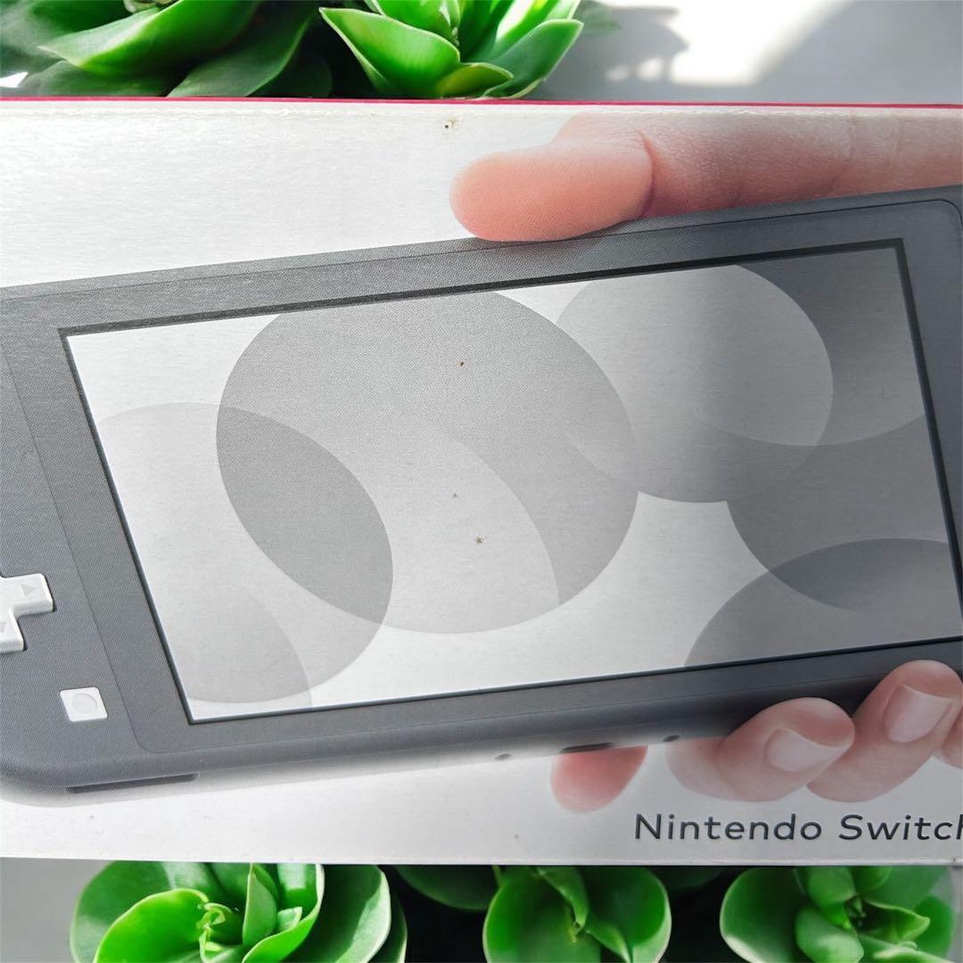 ご依頼主Nintendo Switch Lite グレー 本体 おまけ６点