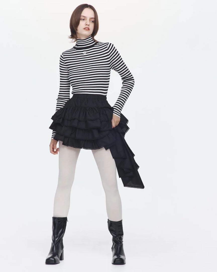 スカート bibiy PATTY RUFFLE SKIRT