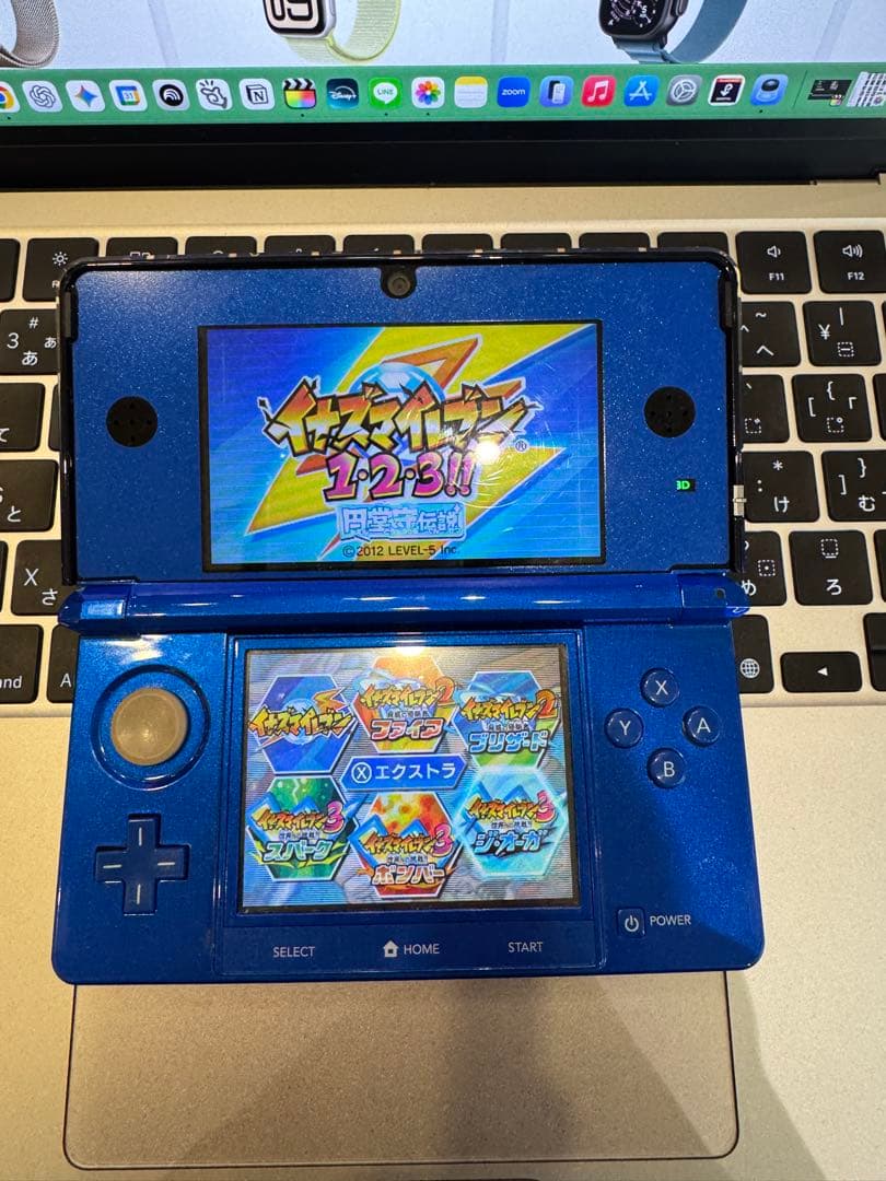 【動作確認済】イナズマイレブン 1・2・3!! 円堂守伝説 3DS ソフトのみ