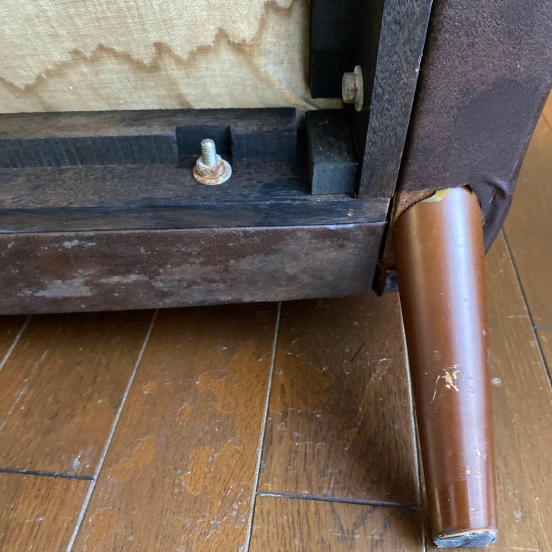 一人掛けソファ　シングルソファ　カリモク