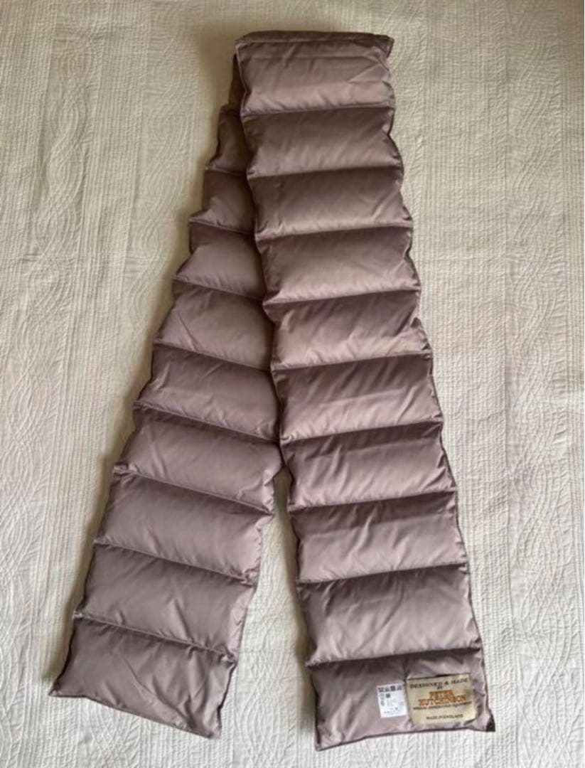 タカさんさんさん ピーターハッチソン　フレームワーク　ダウンマフラー