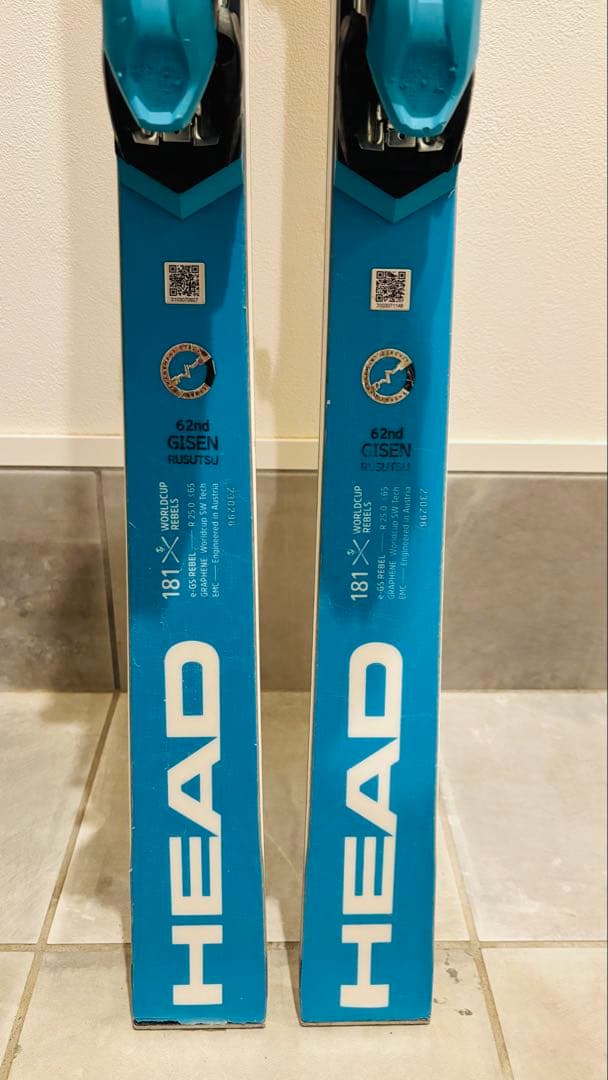 HEAD ヘッド スキー板 WCR REBELS E-GS RD 181cm