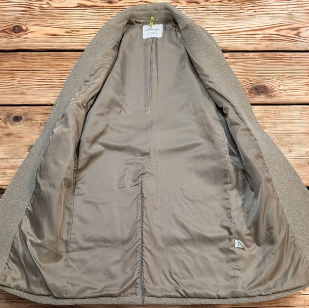 green label relaxing チェスターコート ロングコート ウール