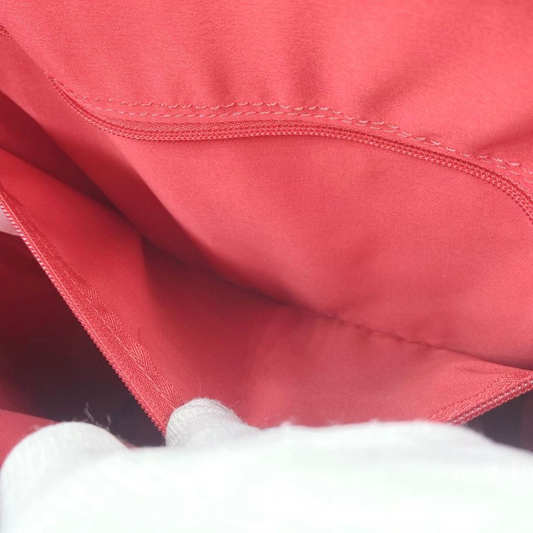 ママちゃん　SWANY キャリーバッグ クロコ型押し ストッパー付