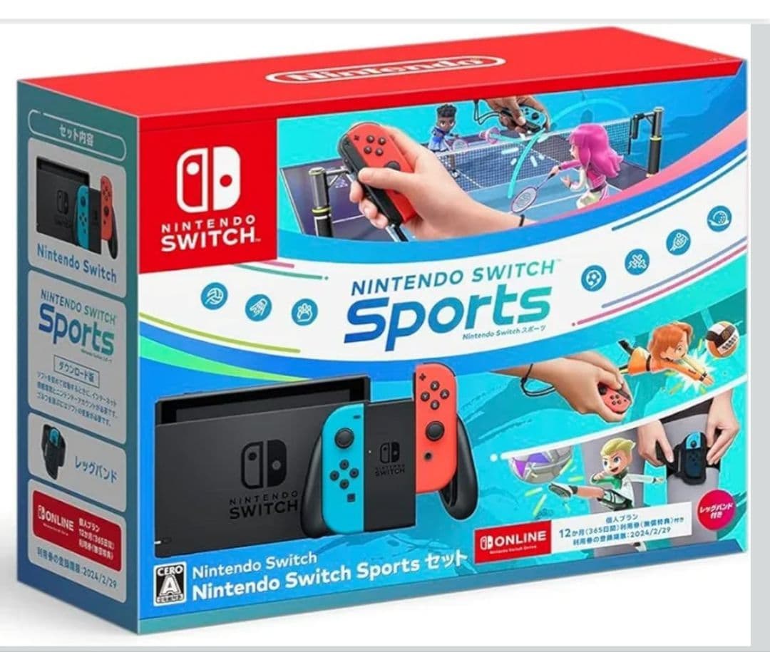 Nintendo Switch Sports セット+ソフト3本(詳細は説明欄)