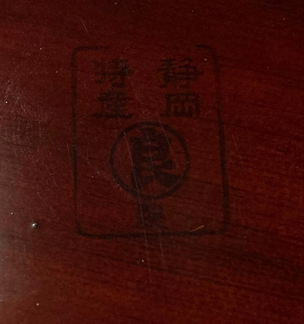 未使用品 井川メンパ 漆器 丸型 仕切り付きお弁当箱 丸型 1号 望月良秋