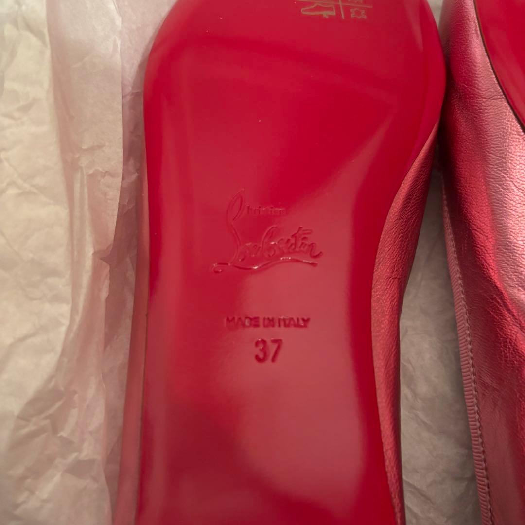 クリスチャンルブタン　バレエシューズ　フラット　未着用品　★お値下げ相談OK★