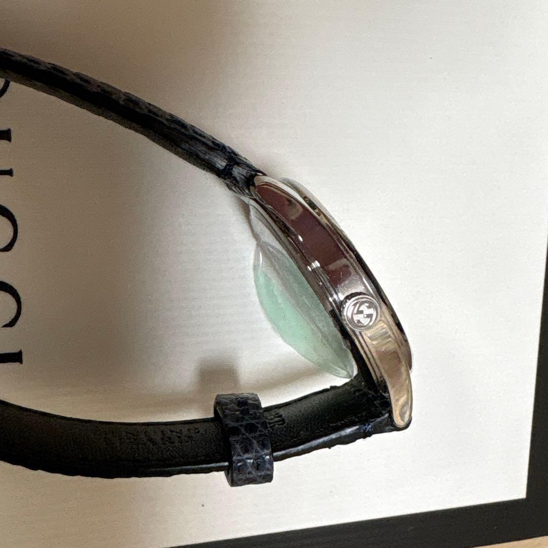 超美品 GUCCI 腕時計 /ネイビー レディース