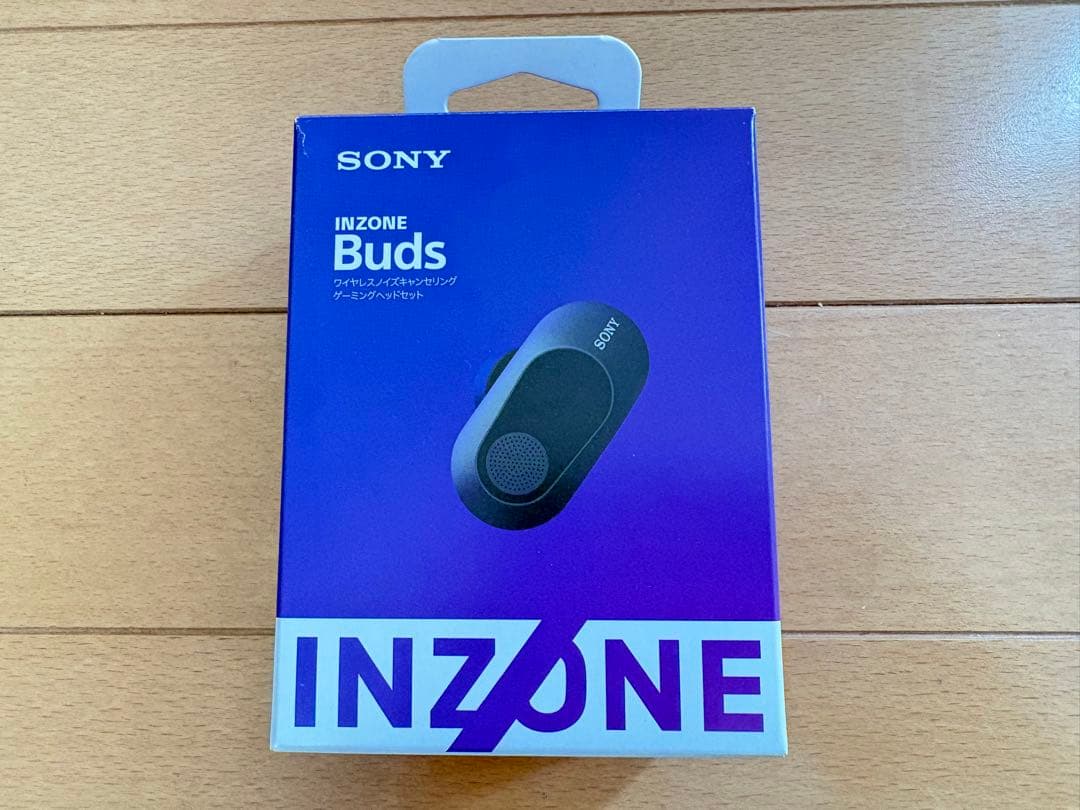 Sony inzone buds. ゲーミングイヤホン　ブラック