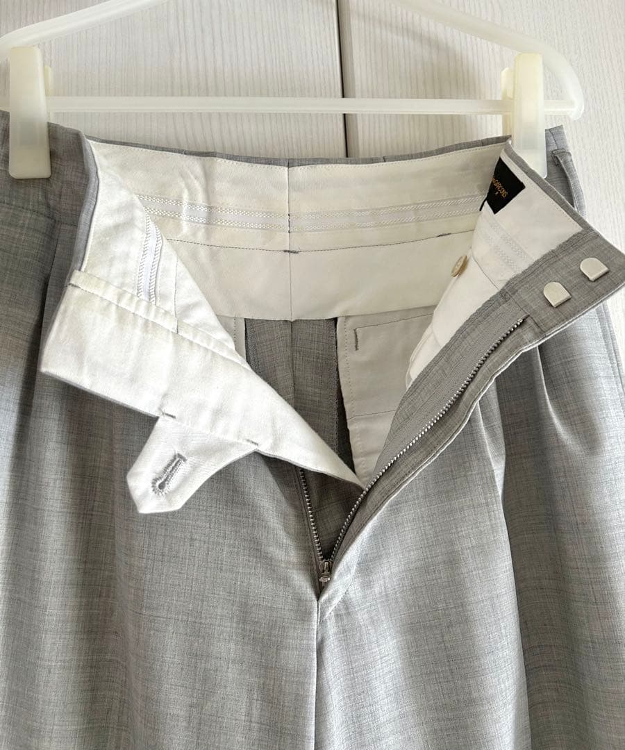 コムデギャルソン　グレー ワイドパンツ