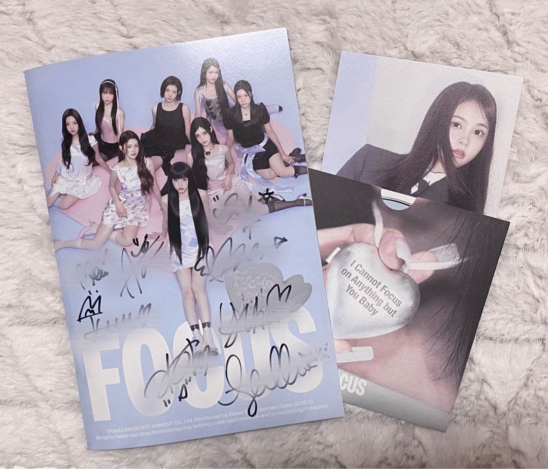 Hearts2Hearts サインアルバム