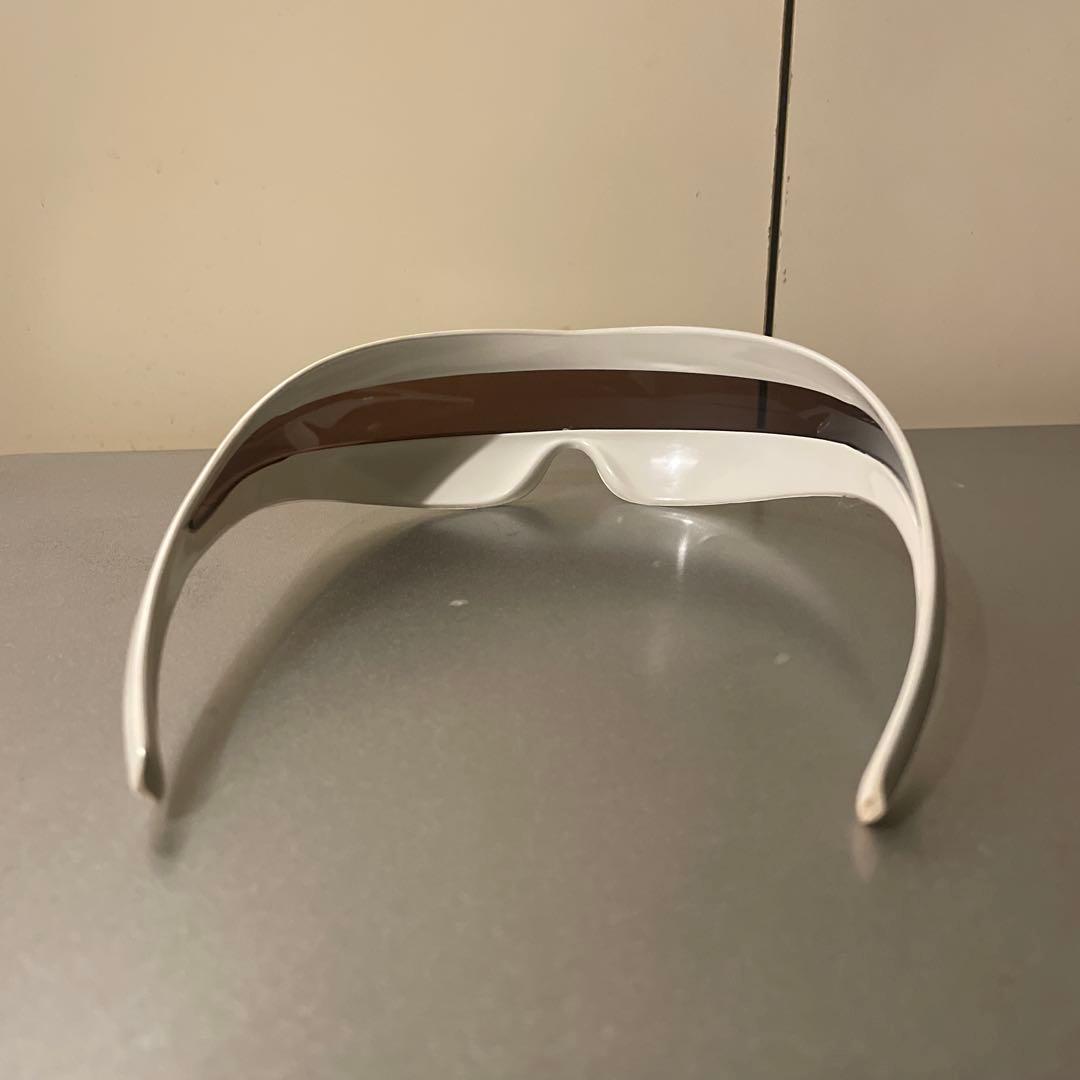 PUNK!インベーダーサングラスホワイト イタリア製　パンク Swankys