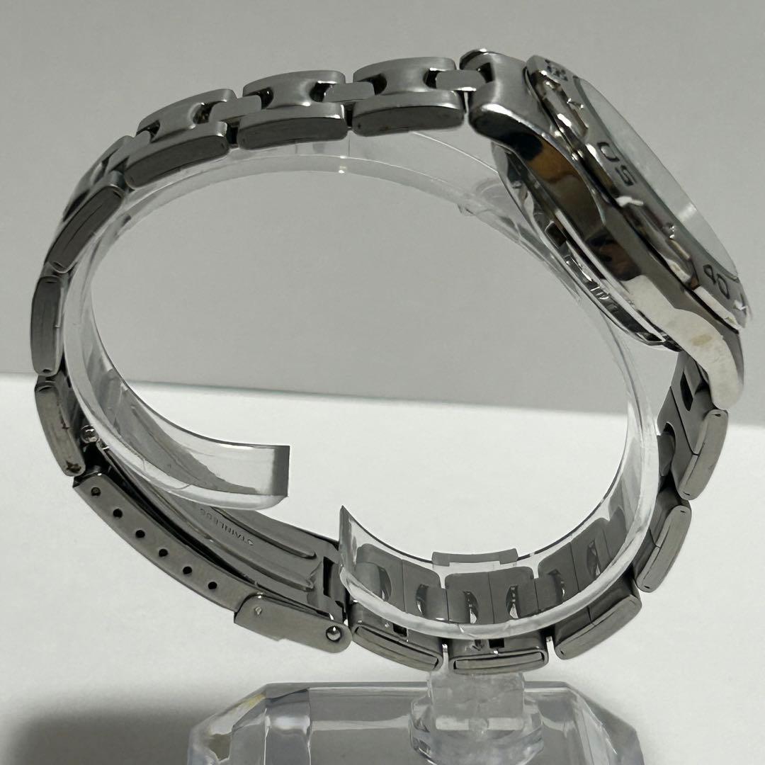 稼働 SEIKO5 セイコー5 裏スケ 自動巻き 白文字盤 23石 腕時計