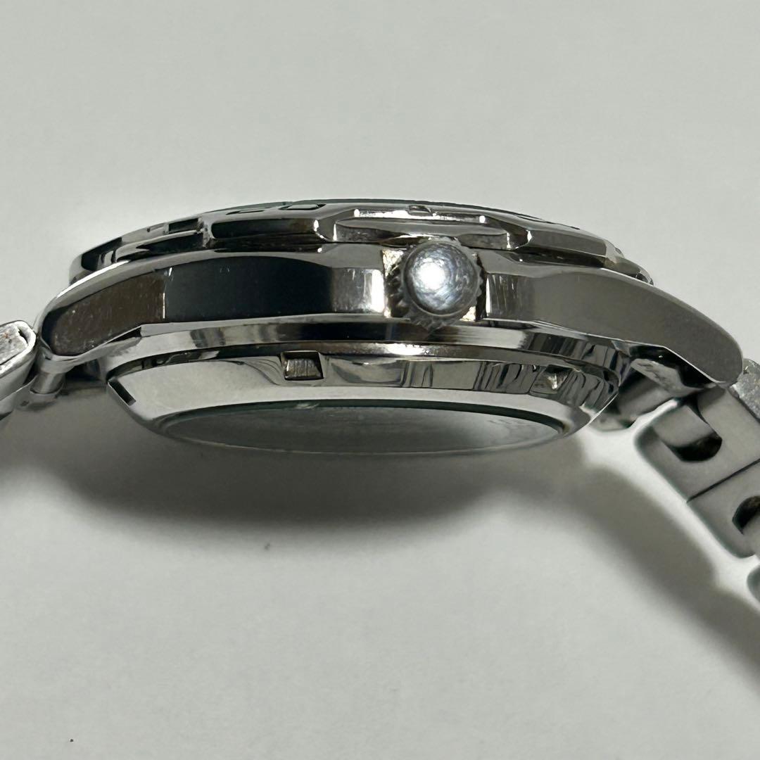 稼働 SEIKO5 セイコー5 裏スケ 自動巻き 白文字盤 23石 腕時計