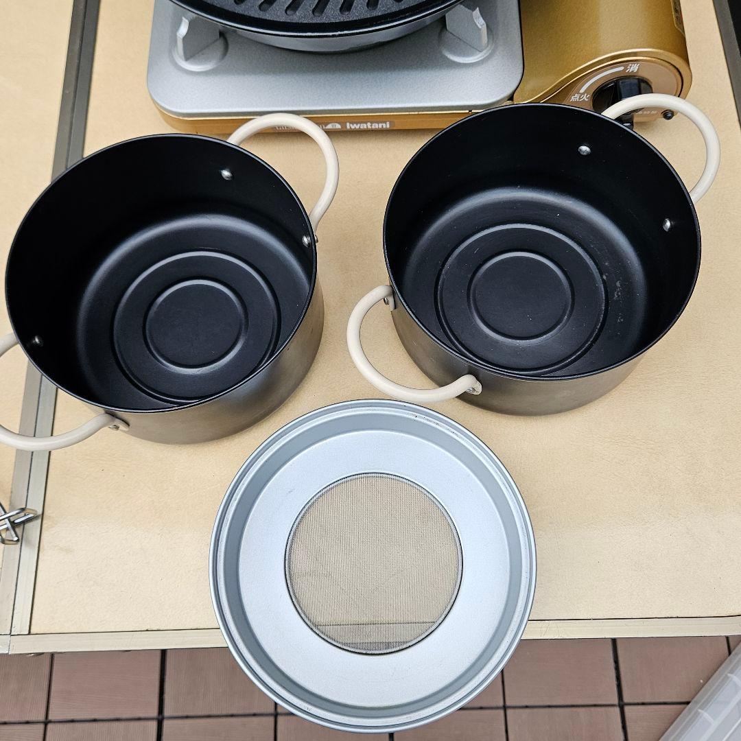 キャンプ用品 まとめ売り ローチェア クッカー カセットコンロ ランタン 他