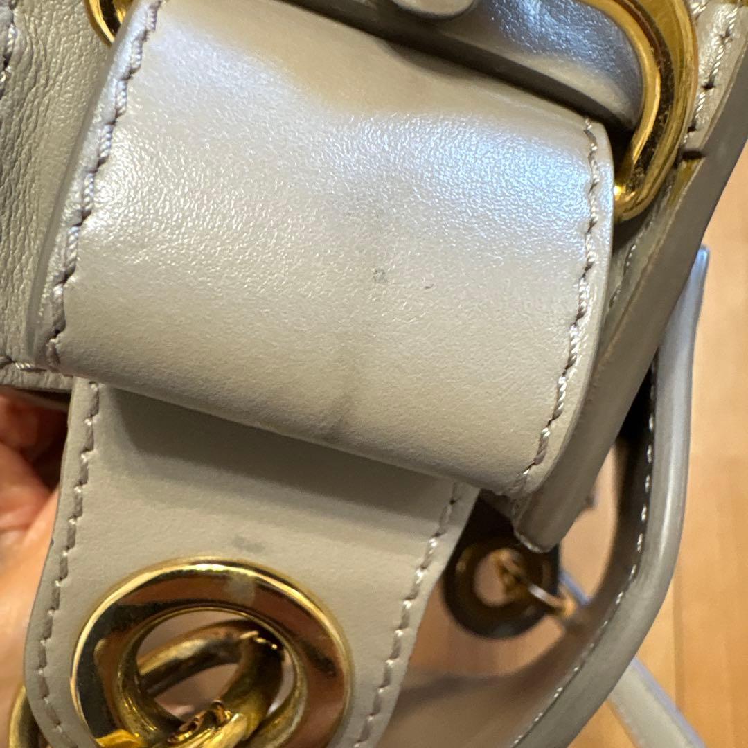 Chloe Tess テス　スモールバッグ　モッティグレー