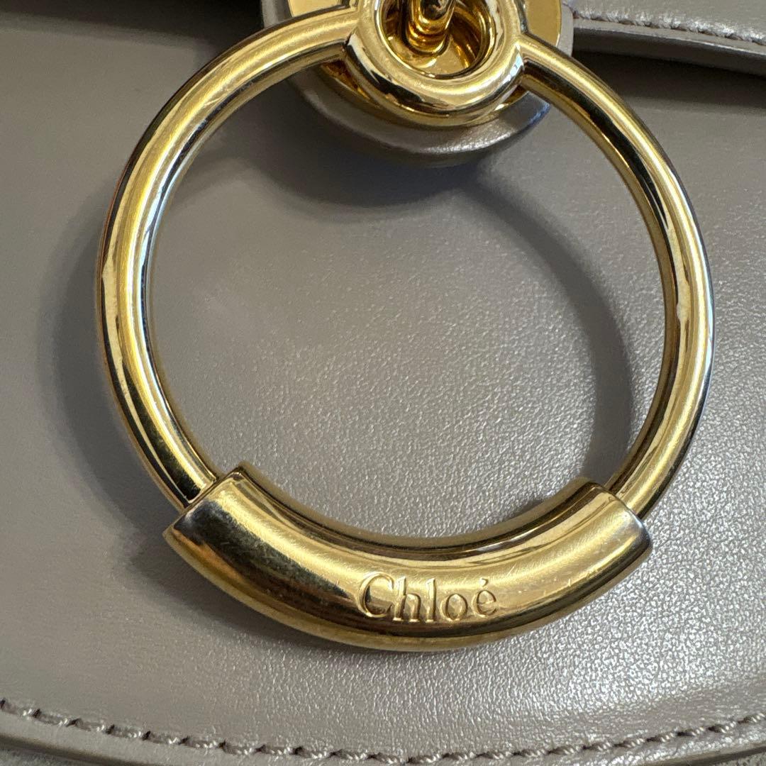 Chloe Tess テス　スモールバッグ　モッティグレー