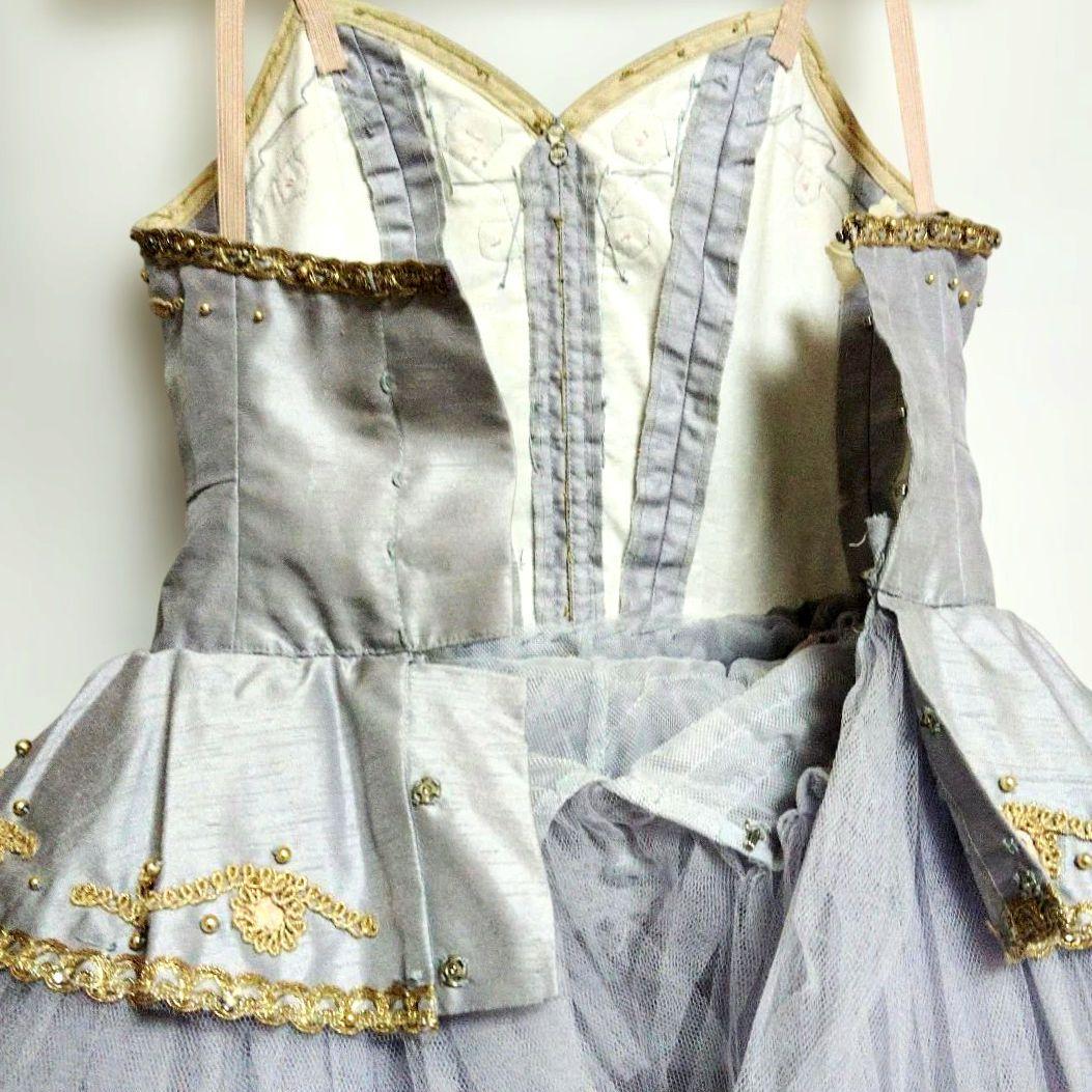 バレエ　チュチュ　小学生120cm台 3着まとめ　袖、ネックレス付 No2