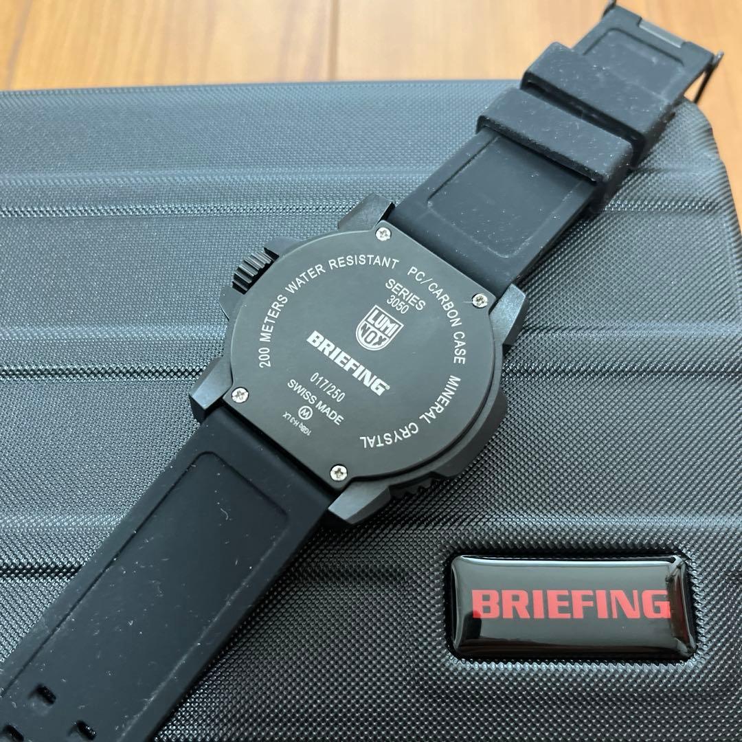 h*4様 ルミノックスxブリーフィング【250本限定品】3051.BO.BRIE