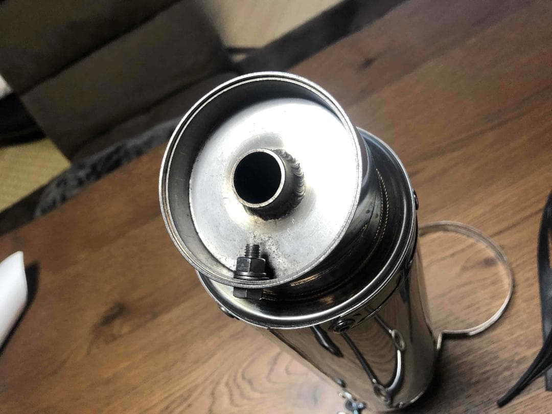 シグナスX スタイルUFOコラボモデルマフラー ポッパータイプ 美品です