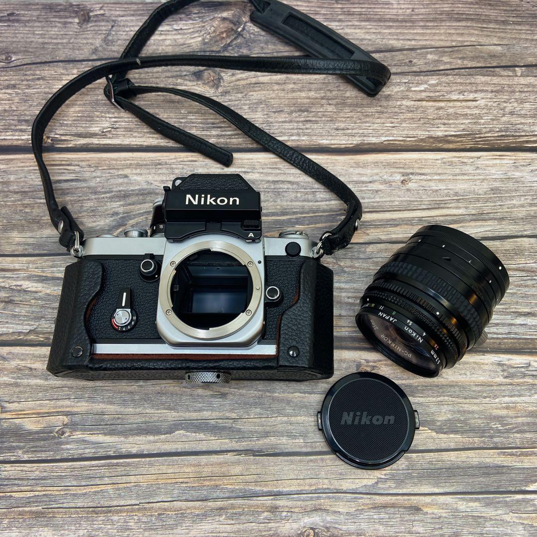 Nikon F2 フォトミックA PC-NIKKOR 35mm 2.8 レンズ