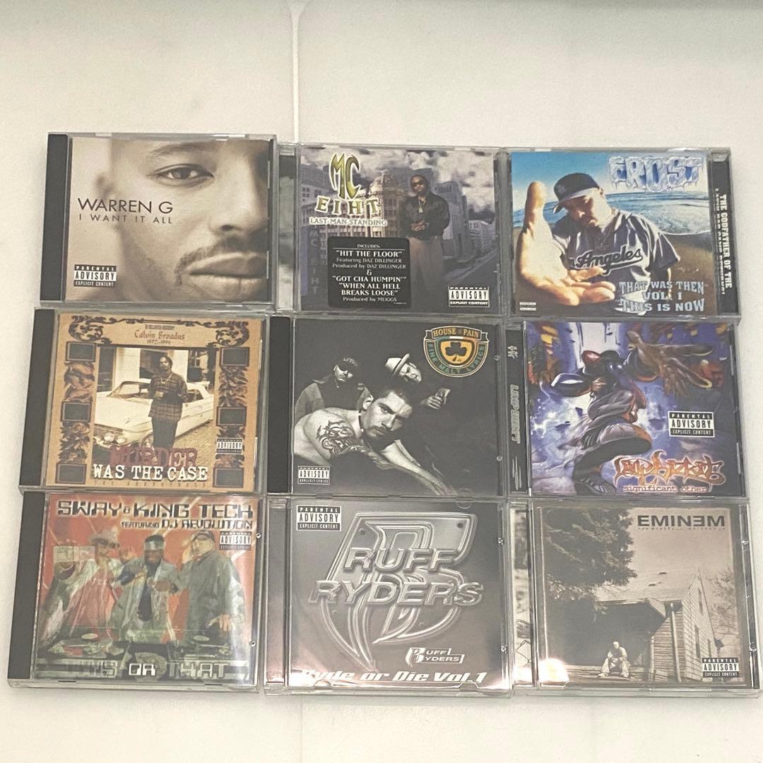 Hiphop R&B レゲエ中心 CD 116枚 まとめ売り セット 古いの多め