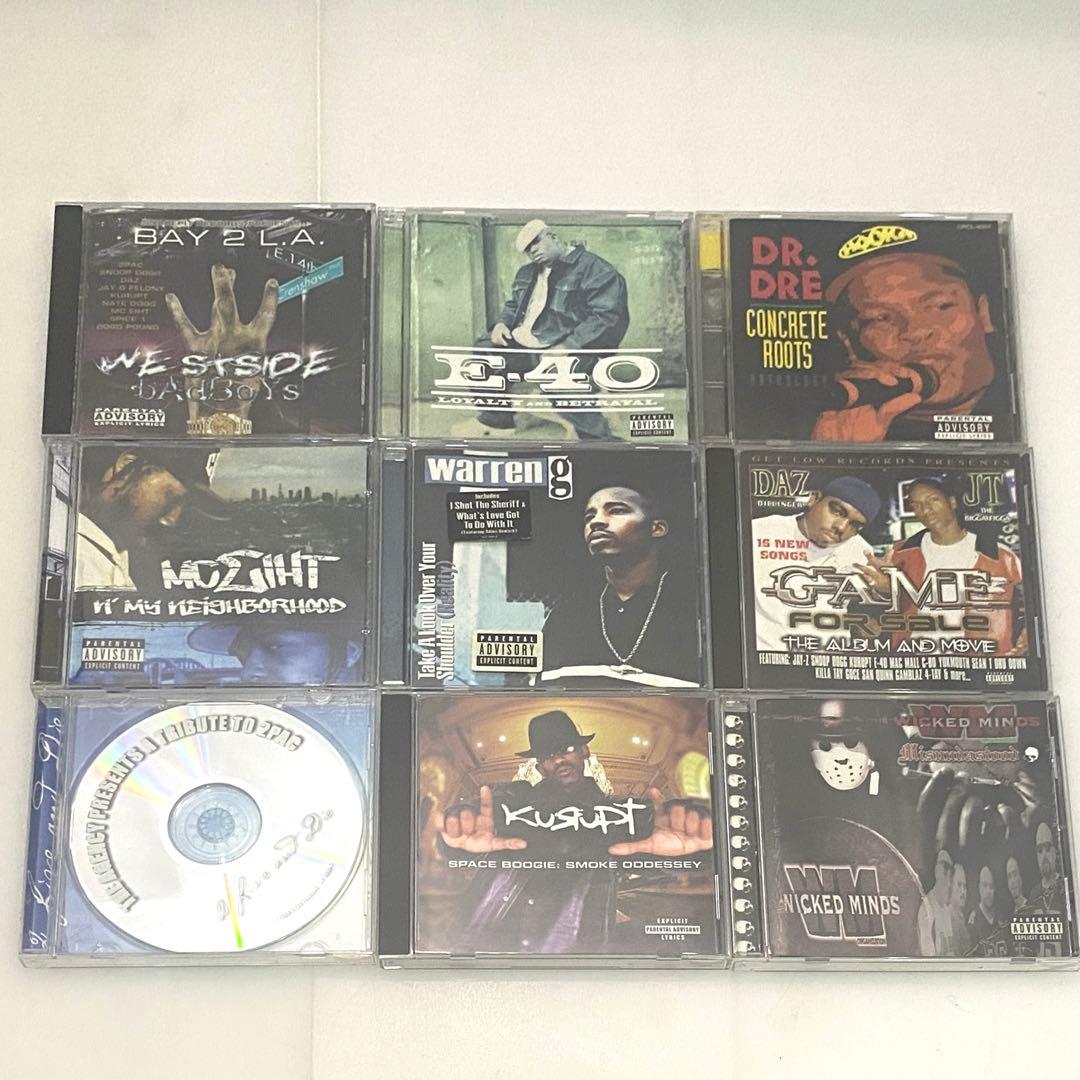 Hiphop R&B レゲエ中心 CD 116枚 まとめ売り セット 古いの多め