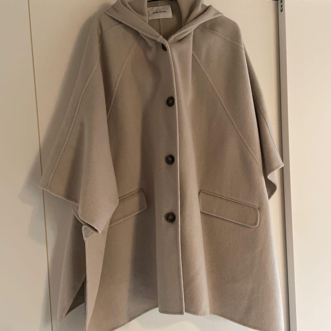 今期　極美品Mila Owen フードポンチョコート