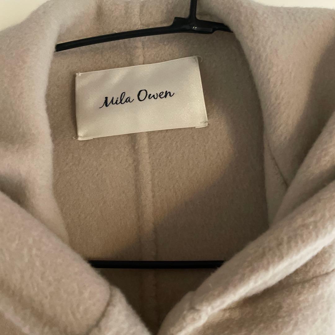 今期　極美品Mila Owen フードポンチョコート