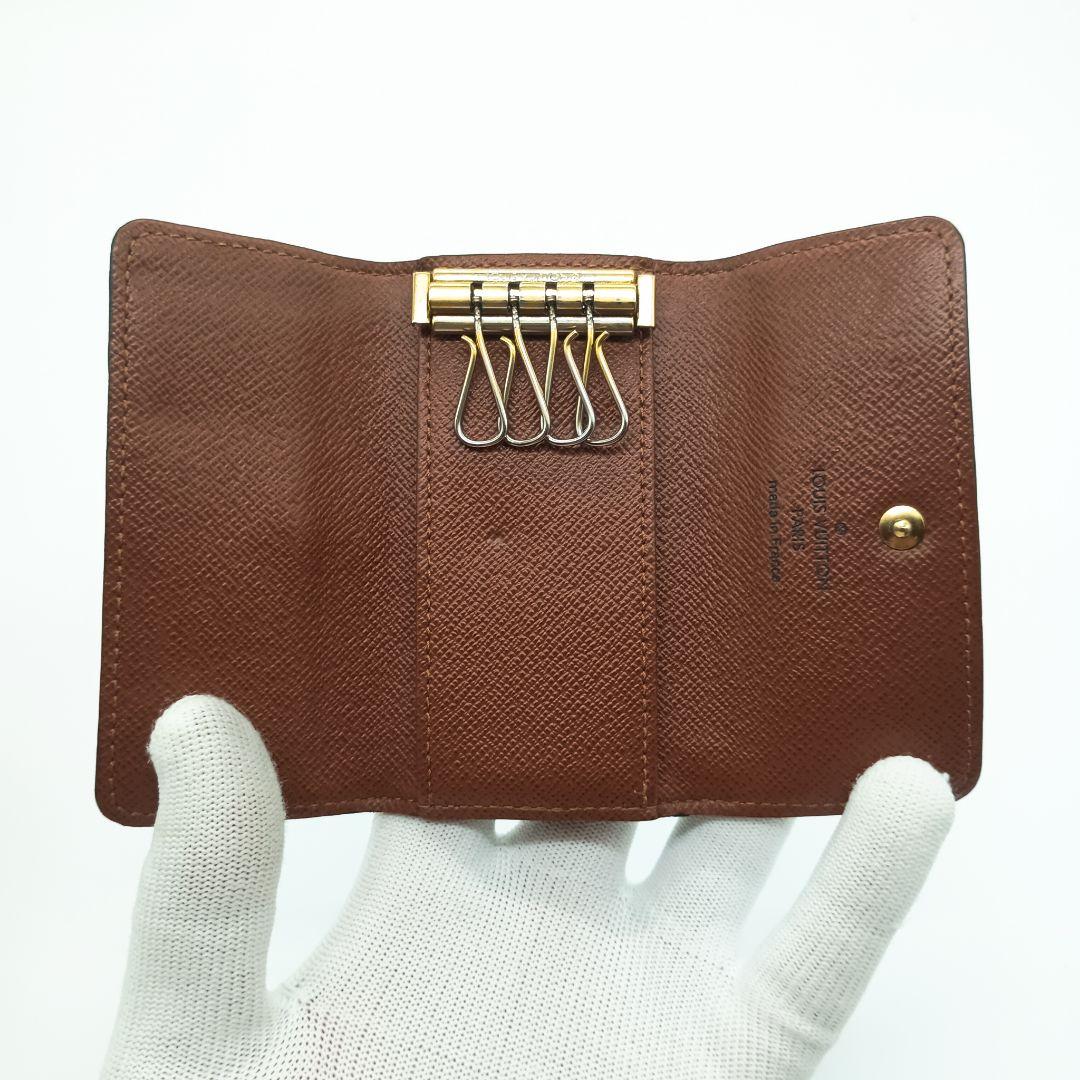 【値下げ】ルイヴィトン　ミュルティクレ4連　モノグラム　キーケース