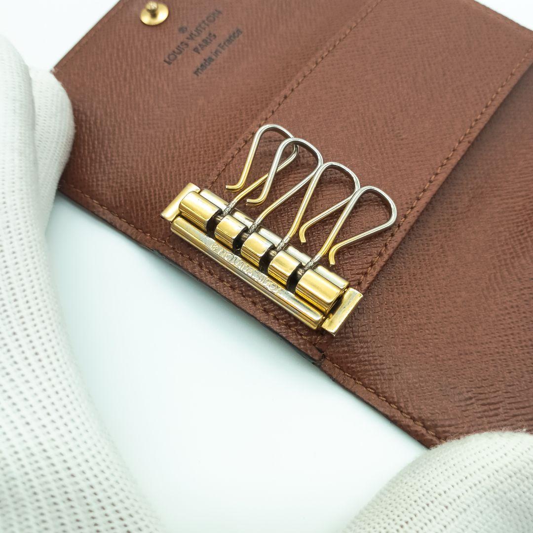 【値下げ】ルイヴィトン　ミュルティクレ4連　モノグラム　キーケース