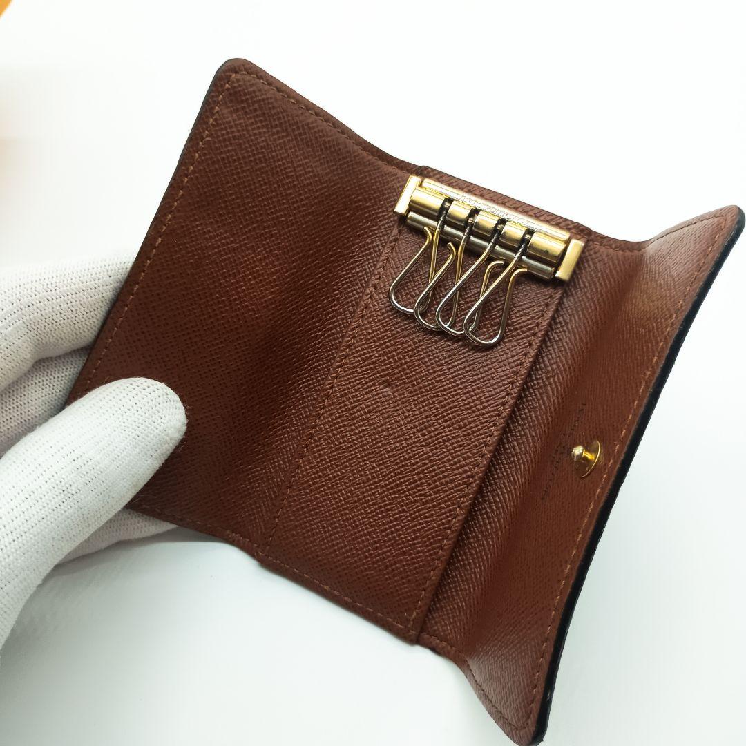 【値下げ】ルイヴィトン　ミュルティクレ4連　モノグラム　キーケース