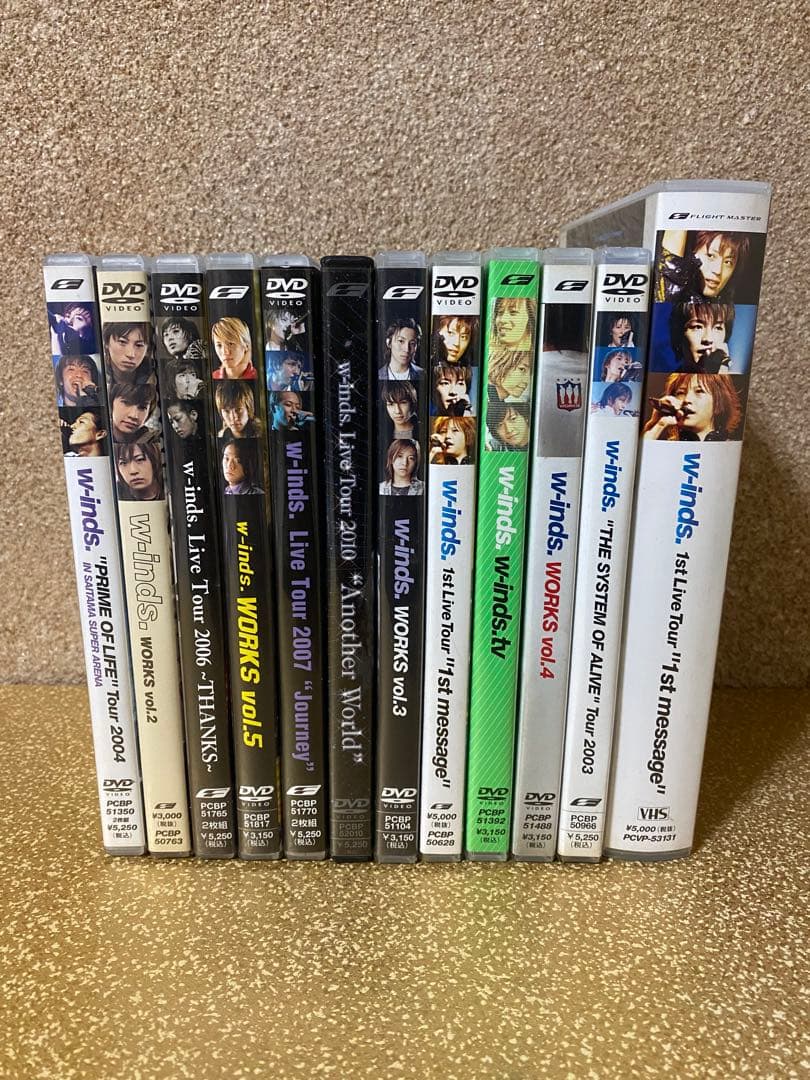 ww-inds. 昔のライブDVDセット 思い出まとめ売り