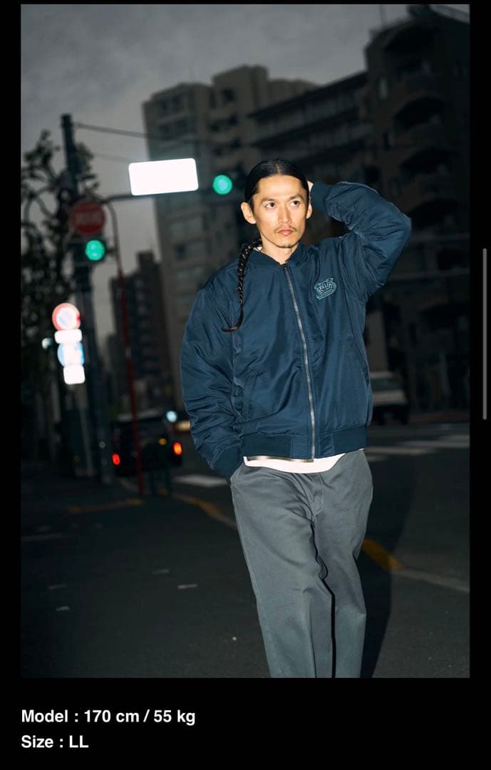 ROLLER MAGAZINE MA-1 Jacket ローラーマガジン　ma1