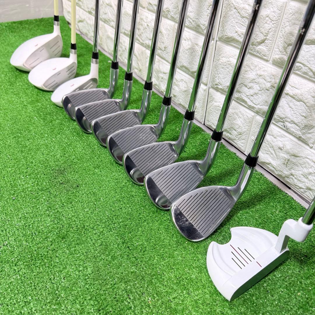 ゴルフセット　初心者応援　ワールドイーグル　WE-5Z 美品　右打ち　すぐ使える