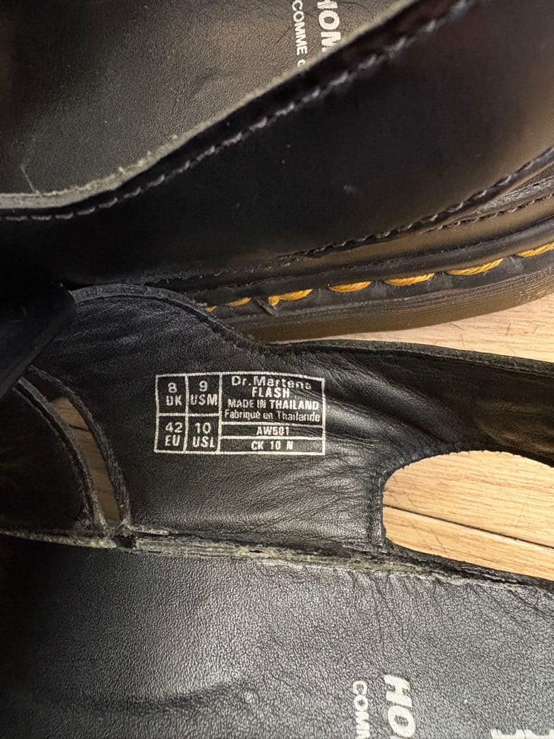 ドクターマーチン×コムデギャルソン　サンダル 27cm（UK8）