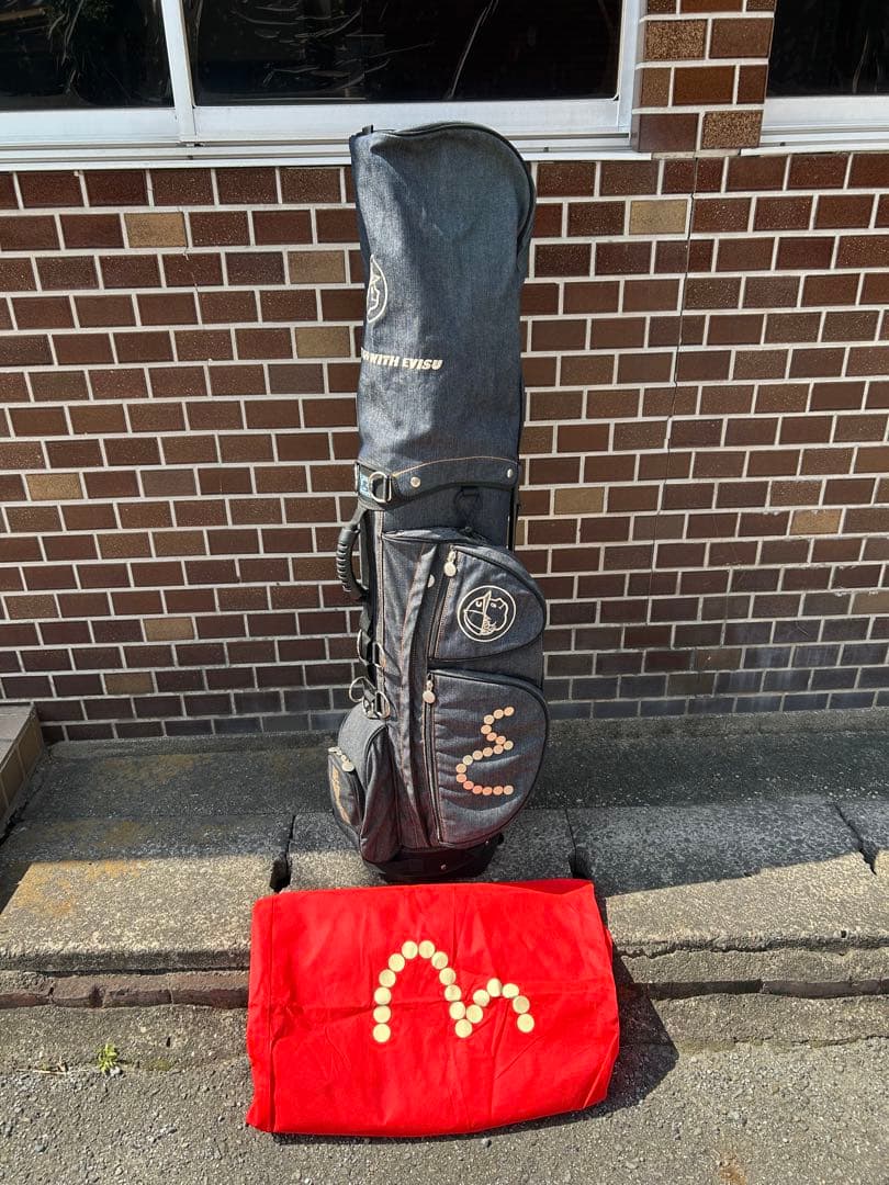 EVISU GOLF　キャディバッグ（スタンド付き） 芝生くん