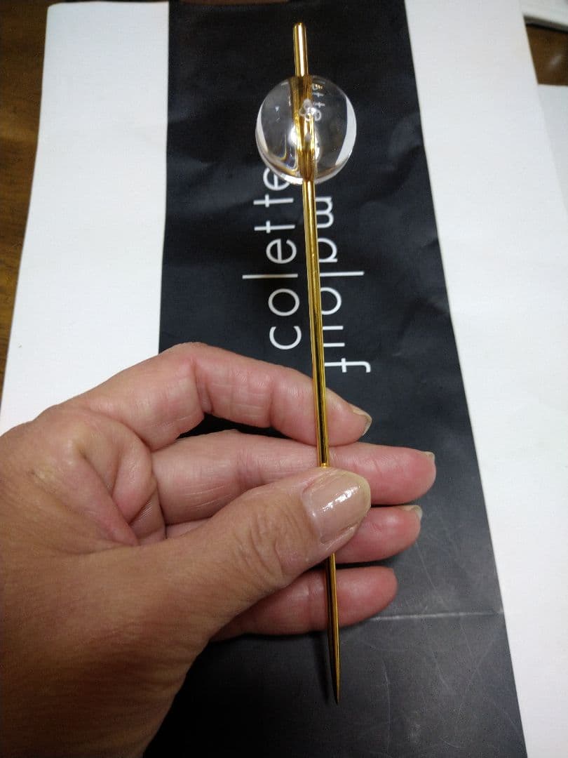 コレットマルーフ　ヘアピン　美品