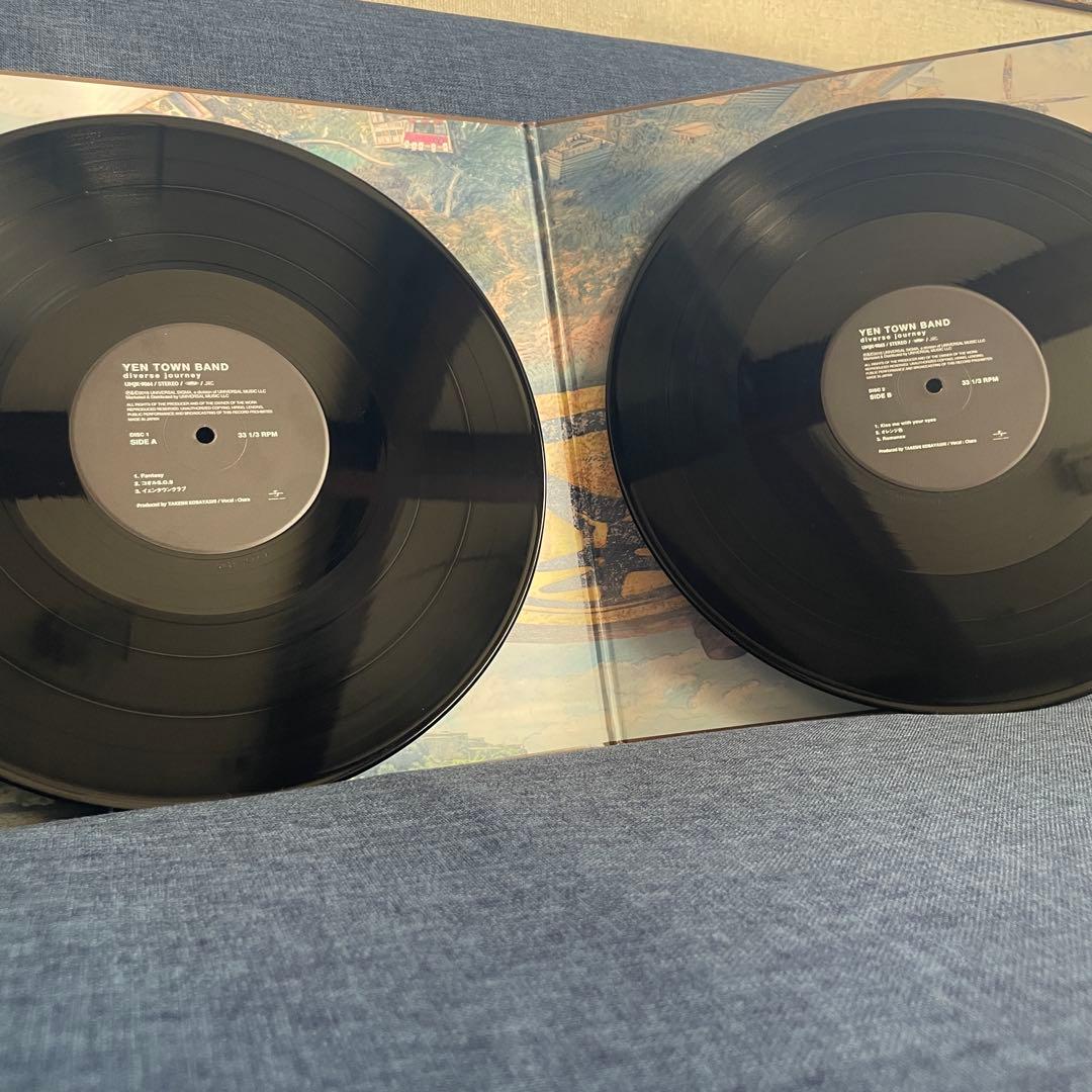 YEN TOWN BAND/diverse journey 2LP(⭐️美品レア)