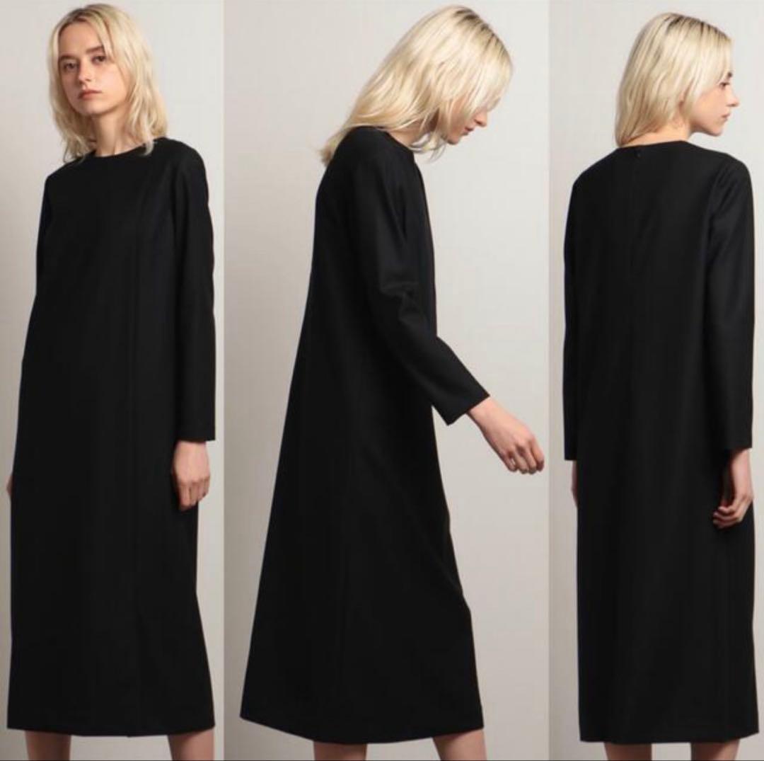 theory luxe 21AW ウォッシャブル SAXONY ワンピース