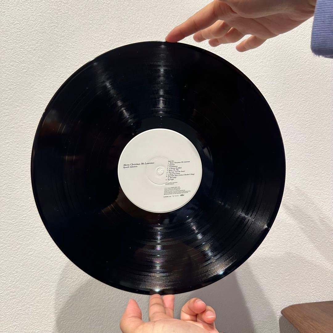 ☆美品☆帯付きLPレコード【戦場のメリー・クリスマス】坂本龍一♪完全初回限定生産