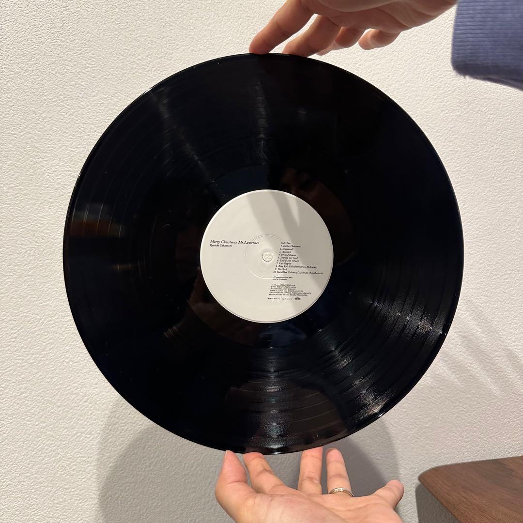 ☆美品☆帯付きLPレコード【戦場のメリー・クリスマス】坂本龍一♪完全初回限定生産