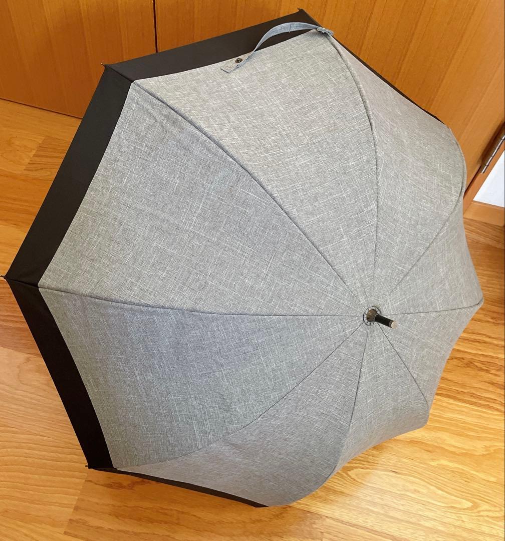 芦屋ロサブラン 100%遮光 ミドルコンビ ダンガリー グレー×ブラック